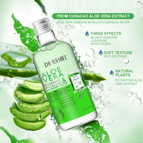 Apa micelara cu aloe vera Dr. Rashel, 350 ml