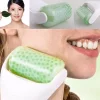 Aparat de masaj facial Ice Roller, alb/verde