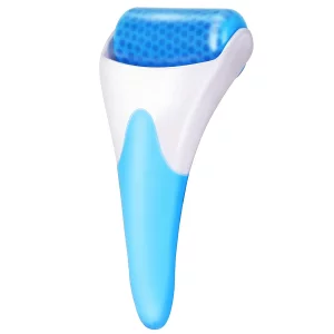 Aparat de masaj facial Ice Roller, bleu