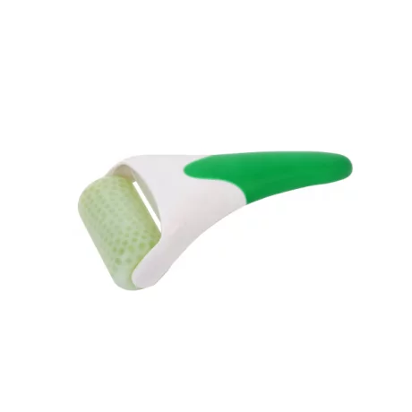 Aparat de masaj facial Ice Roller, verde