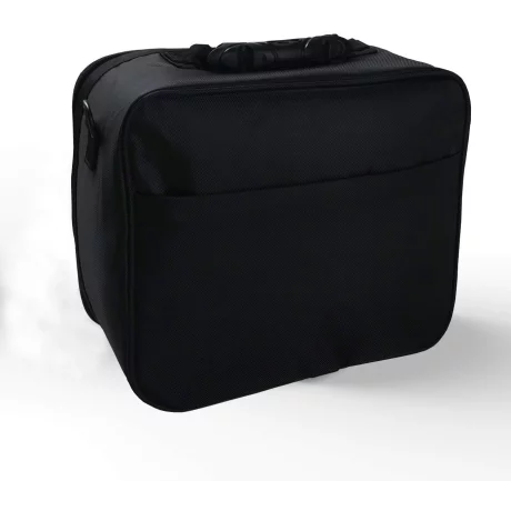 Aparat de presoterapie pentru drenaj limfatic si masaj Alhena® M-PRO 3001, 4 X 6 camere de compresie aer, 6 moduri de tratament, 30-250 mmHg, recuperare medicala, masaj terapeutic, refacere musculara, marimea XL, negru