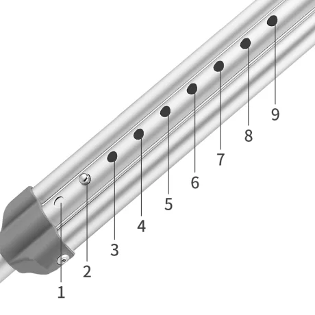 Carja din aluminiu cu sprijin subaxilar, Maidesite YG01L, marimea M