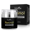 Crema de noapte anti-imbatranire Mabox Retinol 2.5%, Acid Hialuronic si Vitamina E, 50 ml