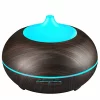 Difuzor aromaterapie cu ultrasunete, bluetooth, muzica si lumina LED 7 culori V-Rising VR-N09B, 550 ml, wenge