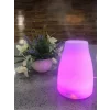 Difuzor aromaterapie cu ultrasunete si lumina LED 7 culori V-Rising VR-F03, 200 ml, alb