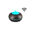 Difuzor aromaterapie cu ultrasunete, Smart WiFi, lumina LED 7 culori V-Rising VR-N09, 550 ml, wenge