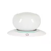 Difuzor aromaterapie smart cu ultrasunete, ceramica, bluetooth, muzica, lumina LED 7 culori, V-Rising VR-WX50S, 300 ml, alb