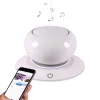 Difuzor aromaterapie smart cu ultrasunete, ceramica, bluetooth, muzica, lumina LED 7 culori, V-Rising VR-WX50S, 300 ml, alb