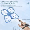 Drona Quadcopter Butterfly LH-X51, telecomanda ceas, control prin gesturi, senzori infarosu, bleu