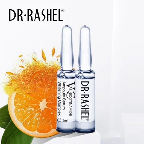 Fiole cu Vitamina C si Niacinamida Dr. Rashel, 7 x 2 ml