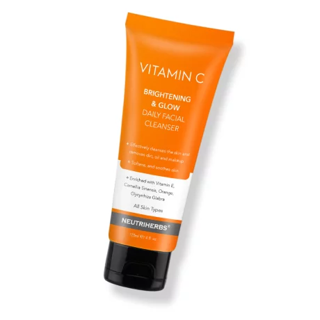 Gel de curatare faciala cu Vitamina C si Aloe Vera, NEUTRIHERBS, 120 ml