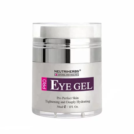 Gel pentru conturul ochilor Neutriherbs Eye Gel,  Vitamina E, Acid Hialuronic, Colagen, Coenzima Q10, 30 ml