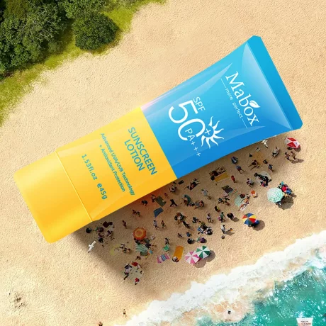 Lotiune cu protectie solara Mabox SPF 50+, 50 g