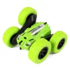 Masinuta Stunt Racing 4WD, telecomanda 2.4 GHz, lumini led, rotire 360 de grade, acumulator 3.7V 500 mAh, Alhena Store® LH-C014S, 1:24, verde