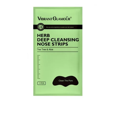 Plasture pentru puncte negre cu Arbore de Ceai si Aloe Vera, Vibrant Glamour, 1 bucata