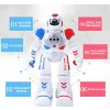 Robot inteligent cu telecomanda si senzori infrarosu Skynor 822, albastru