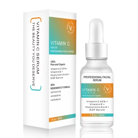 Ser cu Acid Hialuronic, Vitamina C 20%, Vitamina E,  K&#039;anho, 30 ml