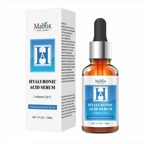 Ser cu Acid Hialuronic, Vitamina C si Vitamina E Mabox, 30 ml