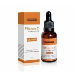 Ser cu Vitamina C si Acid Hialuronic NEUTRIHERBS, 30ml