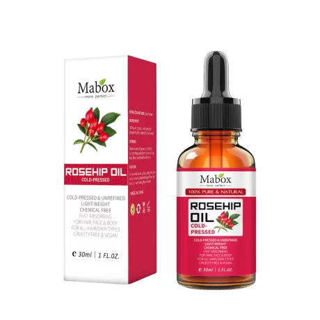 Ulei de Macese Mabox, organic, 100% pur, presat la rece, 30 ml