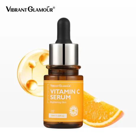 Ser cu Vitamina C, Acid Hialuronic si Vitamina E, Vibrant Glamour, 30 ml