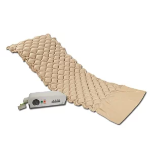 Saltea antiescare cu compresor silentios, 2 moduri alternativ/static, FoFo Medical HF6001/HF608, bej