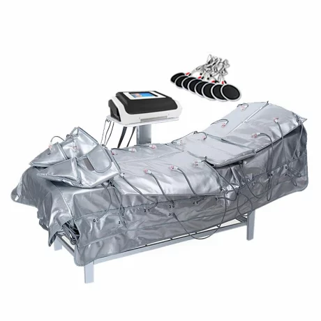 Aparat Profesional 3 in 1 Presoterapie Terapie cu infrarosu Terapie cu electrostimulare musculara EMS