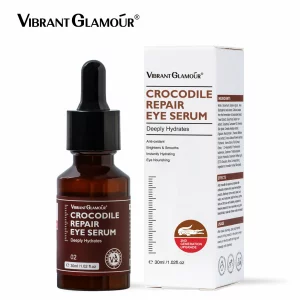 Ser cu esenta de ulei de crocodil impotriva cearcănelor, Puffy Eye, Anti-Aging, Lifting, Ferming Eye,Vibrant Glamour, 30 ml