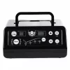Aparat de presoterapie pentru drenaj limfatic si masaj Alhena® M-PRO 3001, 4 X 4 camere de compresie aer, 6 moduri de tratament, 30-250 mmHg, recuperare medicala, masaj terapeutic, refacere musculara, marimea M, negru