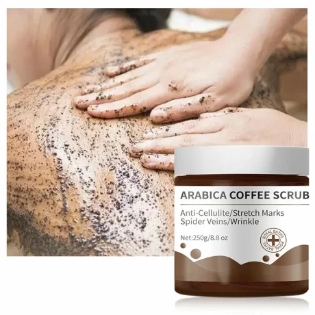 Scrub de corp si fata cu extract de cafea, 280 gr, Ariance