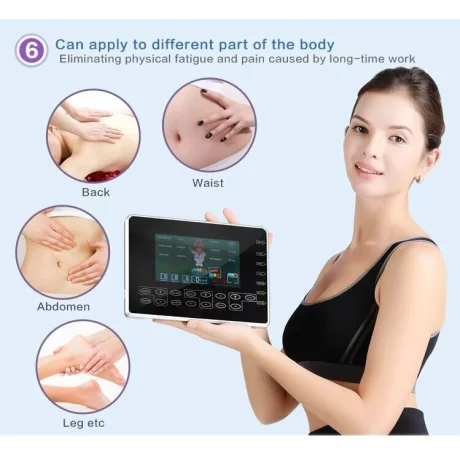 Aparat multifunctional de fizioterapie, electrostimulare, termoterapie, ultrasunete, laser, Alhena®, Dureri musculare, articulare, dureri de spate, diverse traumatisme, leziuni, dizabilitati