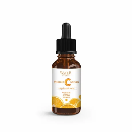 Ser cu Vitamina C, Acid Hialuronic, Hamamelis, Vitamina E si Aloe Vera, hidratant, antirid, anti-imbatranire, WATERCOME, 30 ml