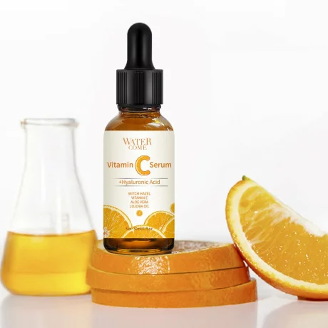 Ser cu Vitamina C, Acid Hialuronic, Hamamelis, Vitamina E si Aloe Vera, hidratant, antirid, anti-imbatranire, WATERCOME, 30 ml