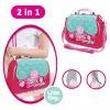 Set de infrumusetare pentru fetite 2 in 1 Gentuta Beauty Fashion Girls, 20 accesorii, roz