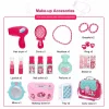 Set de infrumusetare pentru fetite 2 in 1 Gentuta Beauty Fashion Girls, 20 accesorii, roz