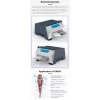Aparat drenaj limfatic Alhena®, profesional  cu 24 de camere, limfedem după mastectomie, Artrită reumatoidă, Insuficiență venoasă cronică, Fibromialgie, Menopauză, Chirurgie ortopedică, Osteoartrită;