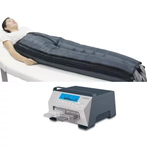 Aparat drenaj limfatic Alhena®, profesional  cu 24 de camere, limfedem după mastectomie, Artrită reumatoidă, Insuficiență venoasă cronică, Fibromialgie, Menopauză, Chirurgie ortopedică, Osteoartrită;