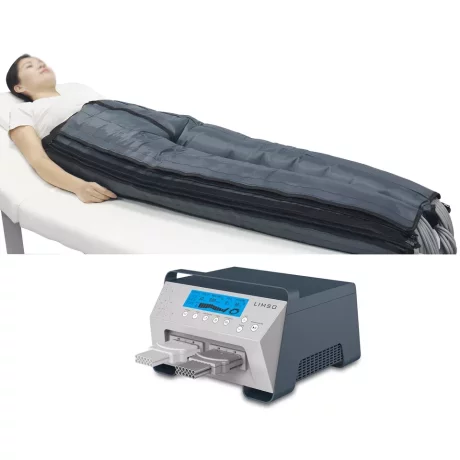 Aparat drenaj limfatic Alhena®, profesional  cu 24 de camere, limfedem după mastectomie, Artrită reumatoidă, Insuficiență venoasă cronică, Fibromialgie, Menopauză, Chirurgie ortopedică, Osteoartrită;