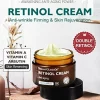 Cremă de fata cu retinol, Antirid, estompează liniile fine, Anti-imbatranire,   Fermitate, Vibrant Glamour, 20g