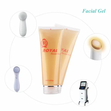 Gel conductor pentru tratamentele cu ultrasunete, electrostimulare, IPL, cavitatie, radiofrecventa, 300 g, transparent