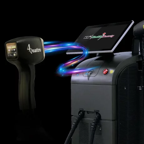 Aparat Profesional pentru Epilare Definitiva Titanium Ice Platinum cu Dioda Laser, 3 lungimi de unda 755nm, 808nm, 1064nm 50MIL impulsuri, 800W