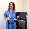 Aparat Profesional pentru Epilare Definitiva Titanium Ice Platinum cu Dioda Laser, 3 lungimi de unda 755nm, 808nm, 1064nm 50MIL impulsuri, 1200 W Sistem cu ecran tactil, un manipul