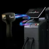 Aparat Profesional pentru Epilare Definitiva Titanium Ice Platinum cu Dioda Laser, 3 lungimi de unda 755nm, 808nm, 1064nm 50MIL impulsuri, 1600 W Sistem cu ecran tactil, un manipul