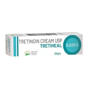 Crema Anti-Rid, Healing Pharma, TretiHeal, Anti-Acnee, Tretinoin 0.025%, 20gr