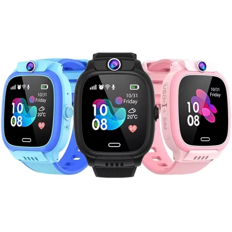 Ceas smartwatch pentru copii, Alhena®,  de înaltă calitate Y31 HD Apel video Wifi, Poziție de urmărire a locației, SOS, Rezistent la apă Cartelă Sim, GPS, Monitorizare sanatate