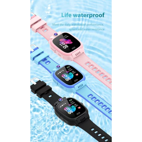 Ceas smartwatch pentru copii, Alhena®,  de înaltă calitate Y31 HD Apel video Wifi, Poziție de urmărire a locației, SOS,  Cartelă Sim, GPS, Monitorizare sanatate