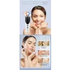 Aparat profesional pentru tratament facial si intinerirea pielii 7 in 1, Alhena®, dispozitiv de ridicare a fetei EMS, Masaj, Fototerapie cu lumina, Dispozitiv anti-imbatranire, Lifting, M8807, alb