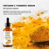 Ser cu extract de Turmeric si Vitamina C, antirid, pentru luminozitate, Envisha, 30ml