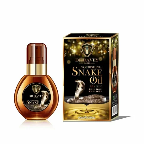Ulei de sarpe cu Keratina pentru fata si par, Revitalizant pentru piele, hidratant, hranitor, iluminator, Roushun, 30ml