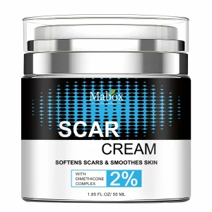 Crema cicatrizanta Mabox Scar Cream, Complex Dimeticona 2%, Aloe Vera, Tocoferol (Vitamina E), catifeleaza cicatricile si netezeste pielea, 55 ml